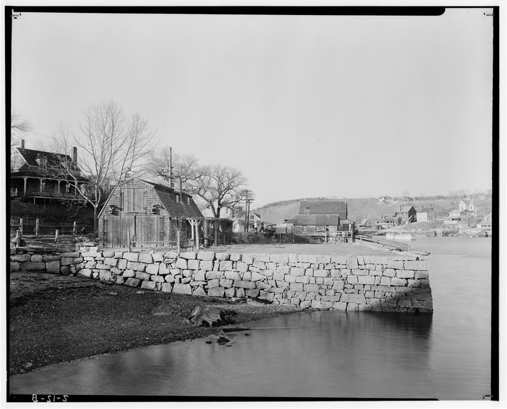 Old Customs House, photograph filed with the federal survey