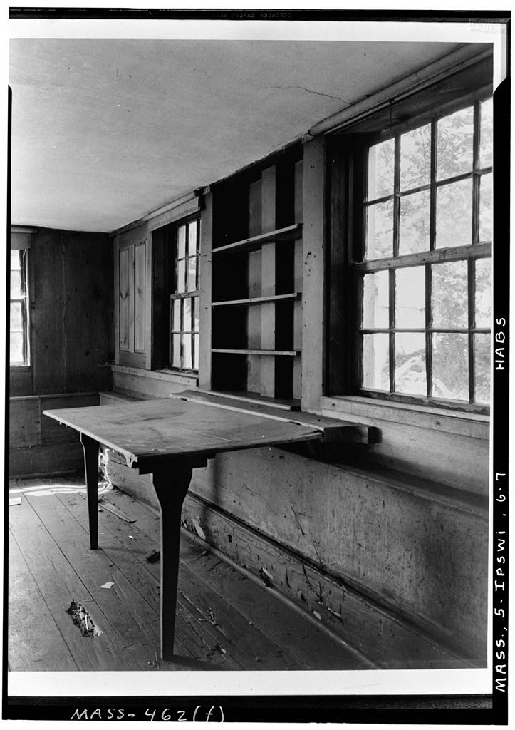 Waldo Caldwell House (Interiors), photograph filed with the federal survey
