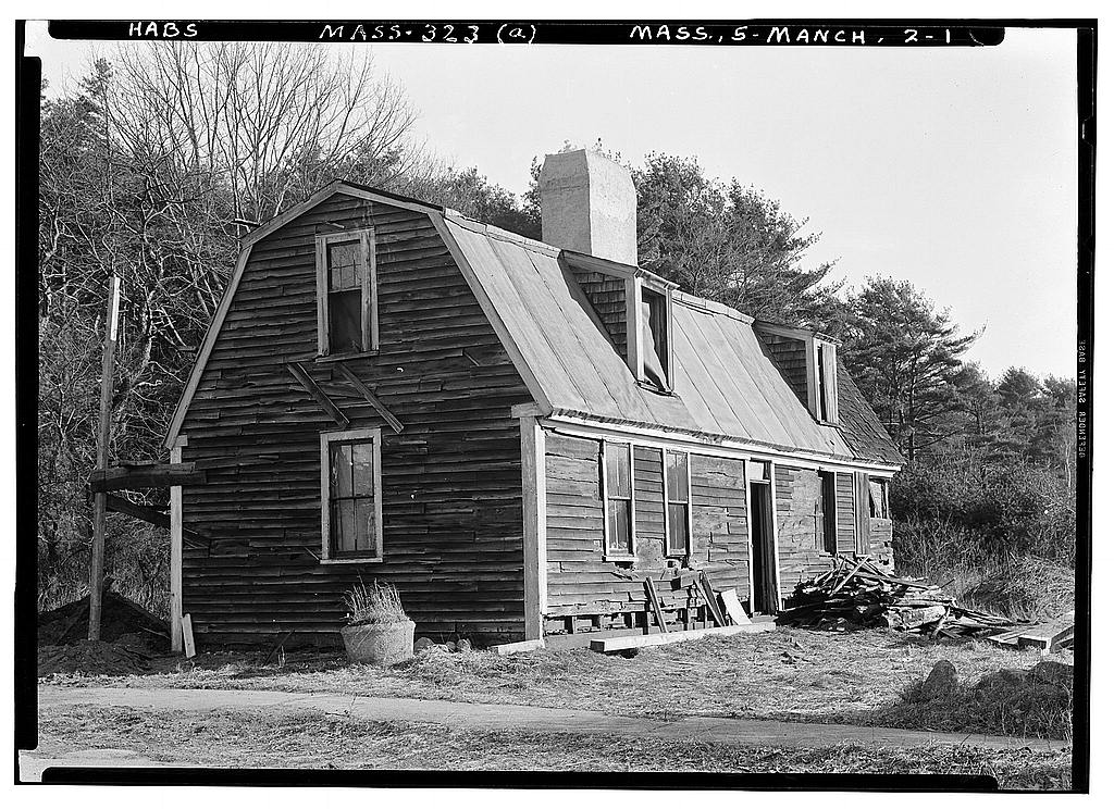 Ma'm Lee Cottage, 39 Forest Street, Manchester, Essex County, MA, photograph filed with the federal survey