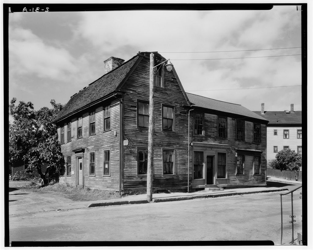 Waters House & Bakery, photograph filed with the federal survey