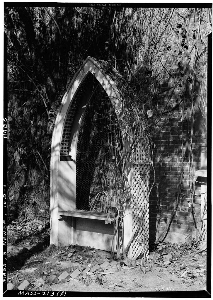 John N. Cushing Place, photograph filed with the federal survey