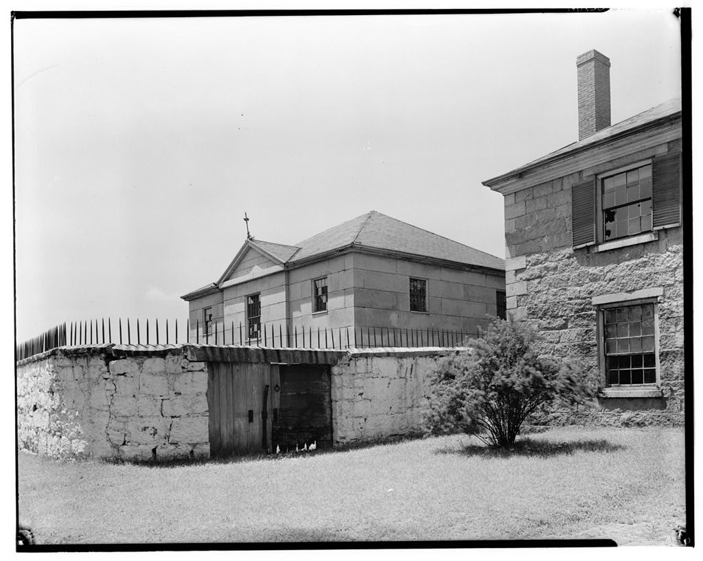 Gaol, photograph filed with the federal survey