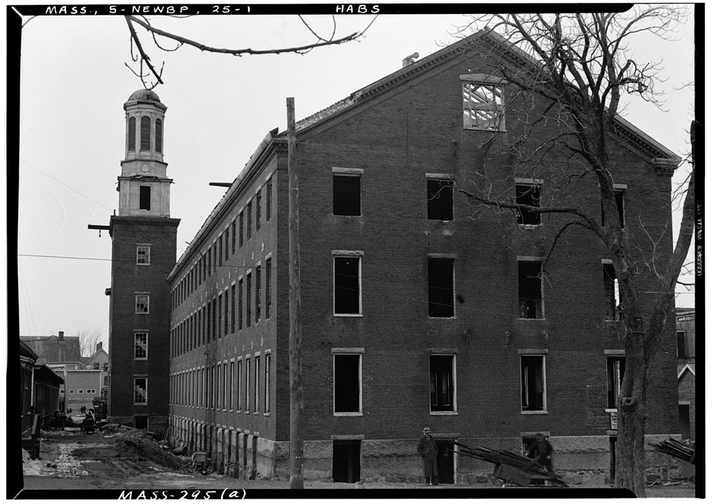 Globe Steam Mills, photograph filed with the federal survey