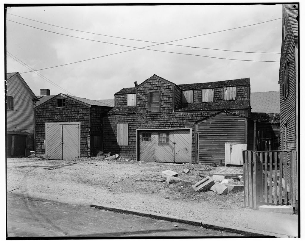 Stonecutting Shop, photograph filed with the federal survey