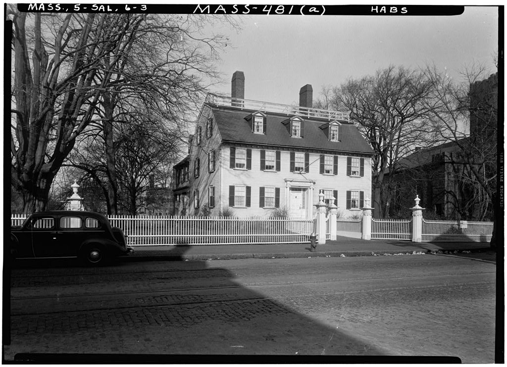 Ropes Memorial, 318 Essex Street, Salem, Essex County, MA, photograph filed with the federal survey