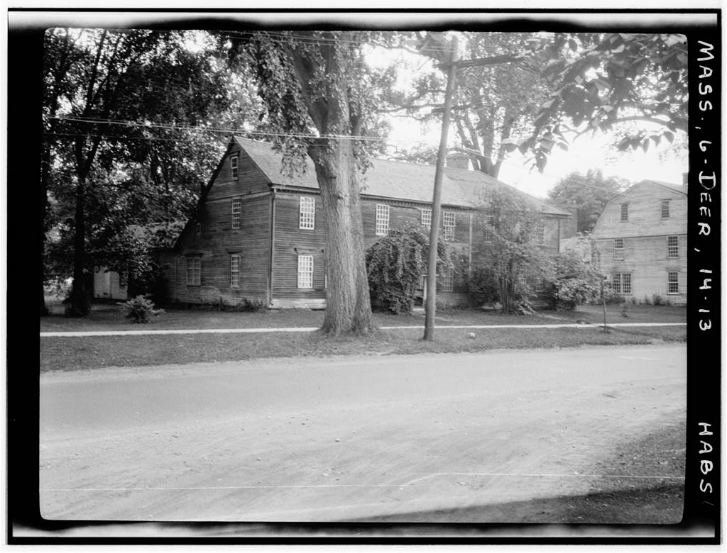 Frary-Barnard House, Old Deerfield Street, Deerfield, Franklin County, MA, photograph filed with the federal survey