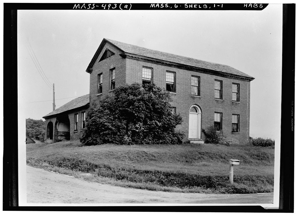 Arms House, Shelburne-Colrain Road, Shelburne, Franklin County, MA, photograph filed with the federal survey