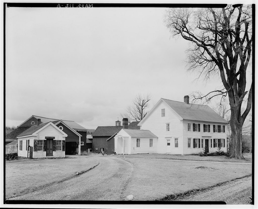 Reverend Aaron Bascom House, Middlefield Road, Chester, Hampden County, MA, photograph filed with the federal survey