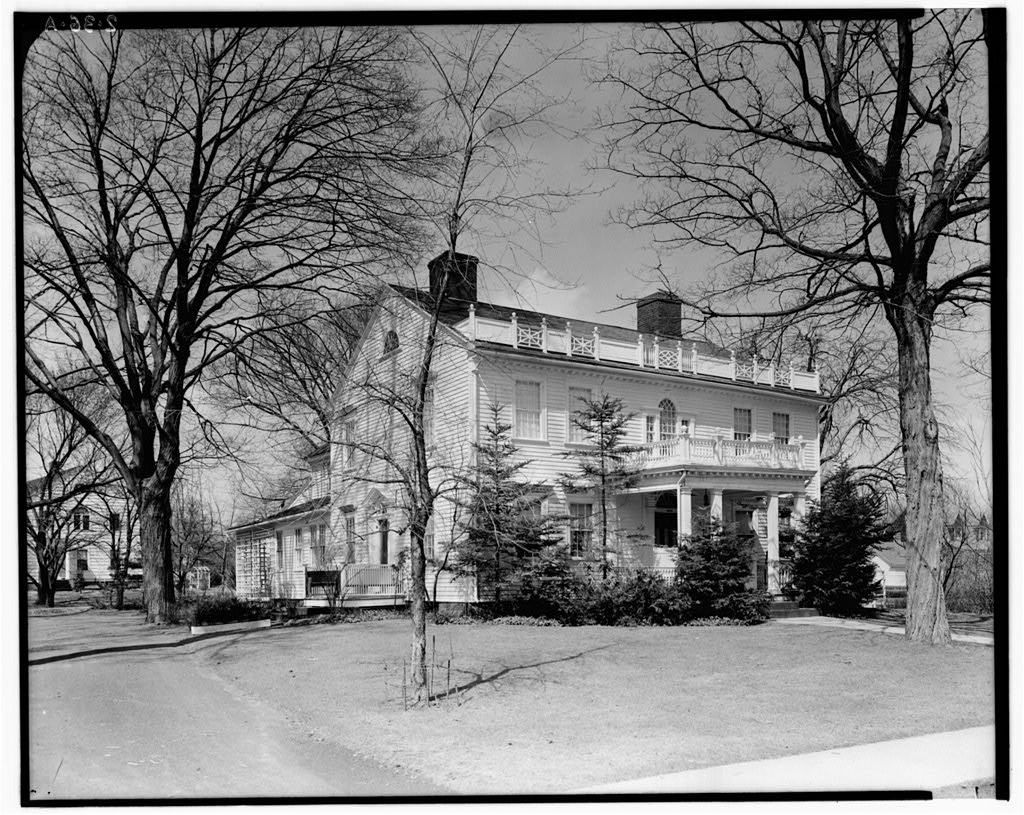 Captain Gideon Colton House, 1028 Longmeadow Street, Longmeadow, Hampden County, MA, photograph filed with the federal survey