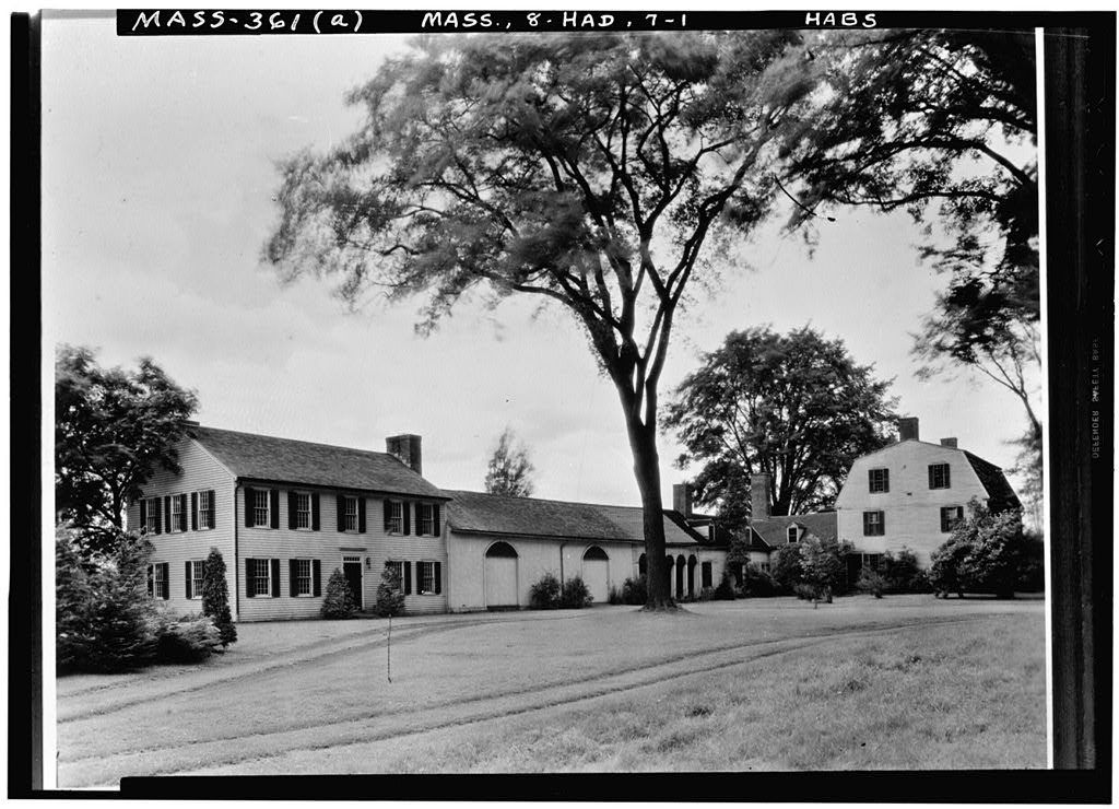 Huntington House, 130 River Drive, Hadley, Hampshire County, MA, photograph filed with the federal survey