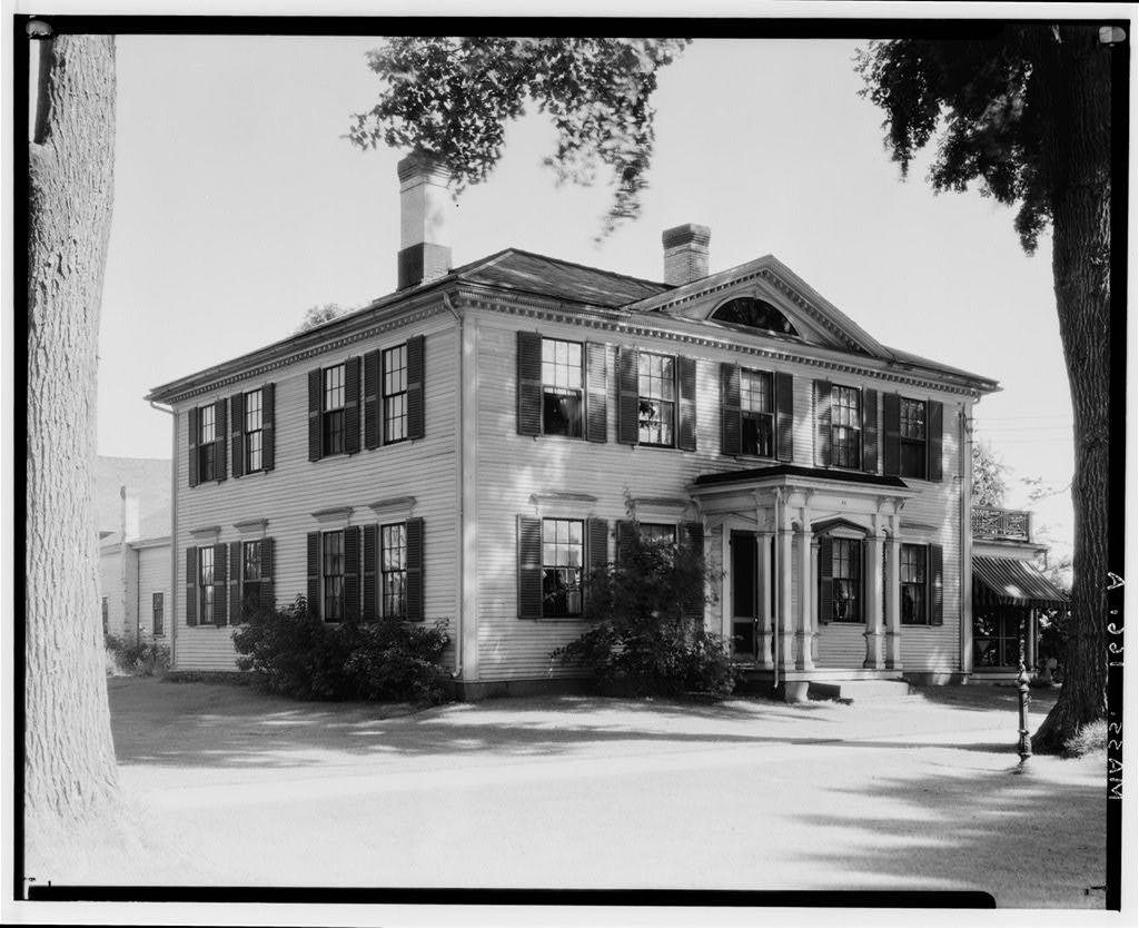 Lieutenant David Billings House, 77 Main Street, Hatfield, Hampshire County, MA, photograph filed with the federal survey