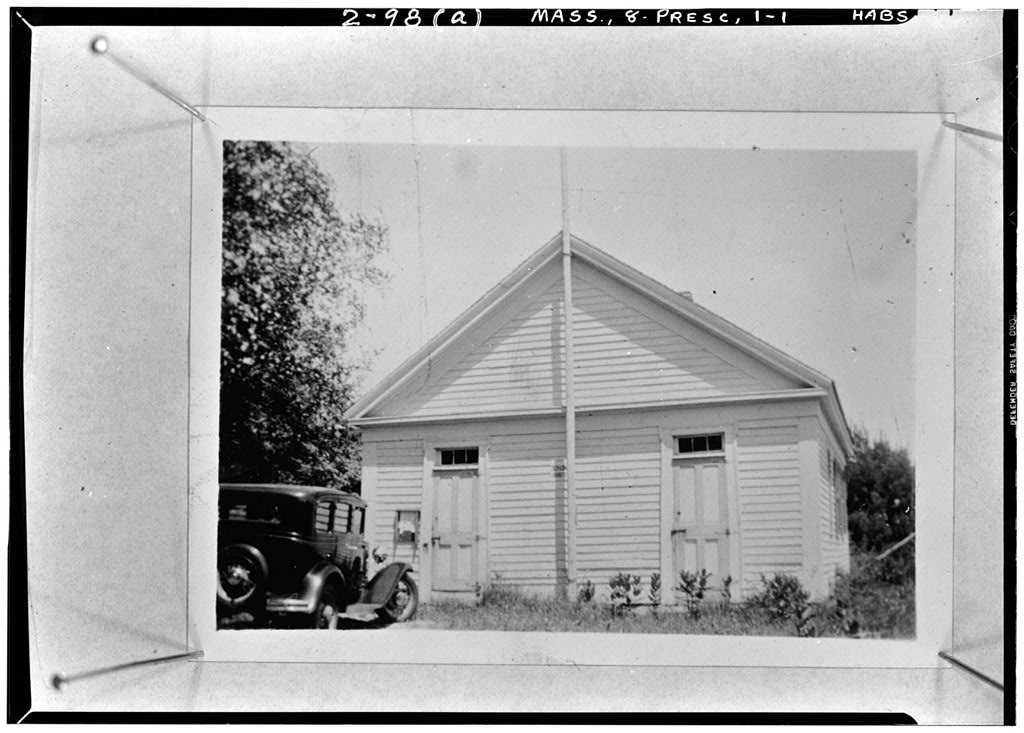 Enfield Road (Schoolhouse), photograph filed with the federal survey