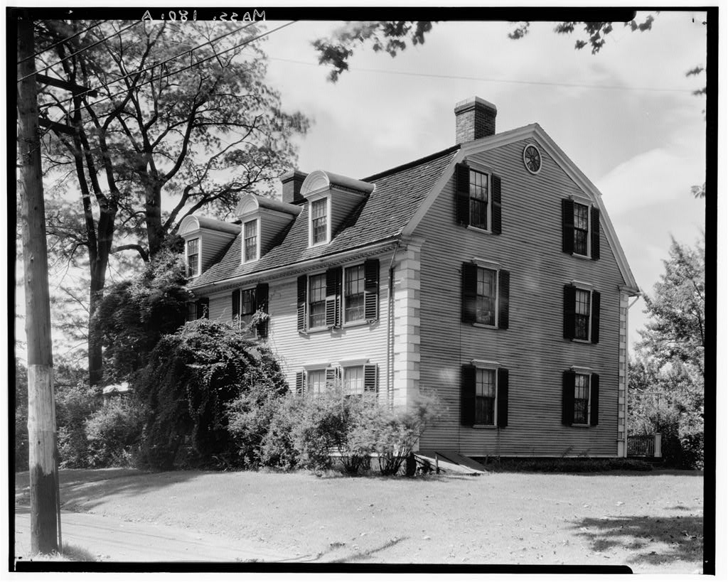 Colonel Ruggles Woodbridge House, 26 Woodbridge Street, South Hadley, Hampshire County, MA, photograph filed with the federal survey