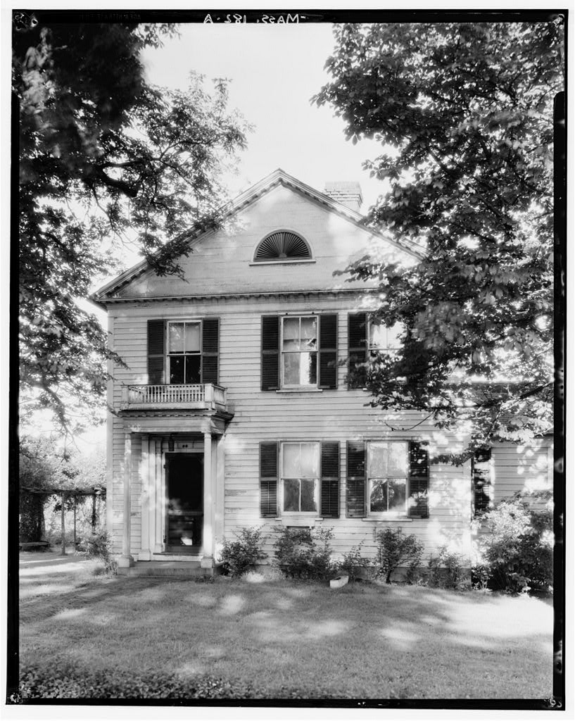 Wright House, photograph filed with the federal survey