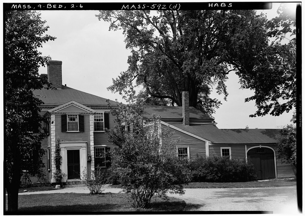 Penniman-Stearns House, photograph filed with the federal survey