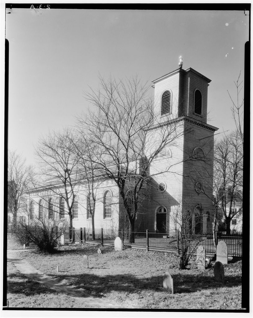Christ Church, Garden Street, Cambridge, Middlesex County, MA, photograph filed with the federal survey