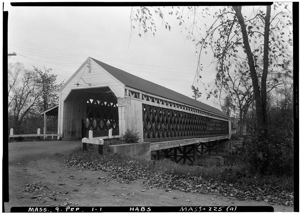 Nehemiah Jewett Bridge, photograph filed with the federal survey
