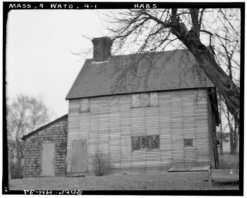 Abraham Brown House, photograph filed with the federal survey