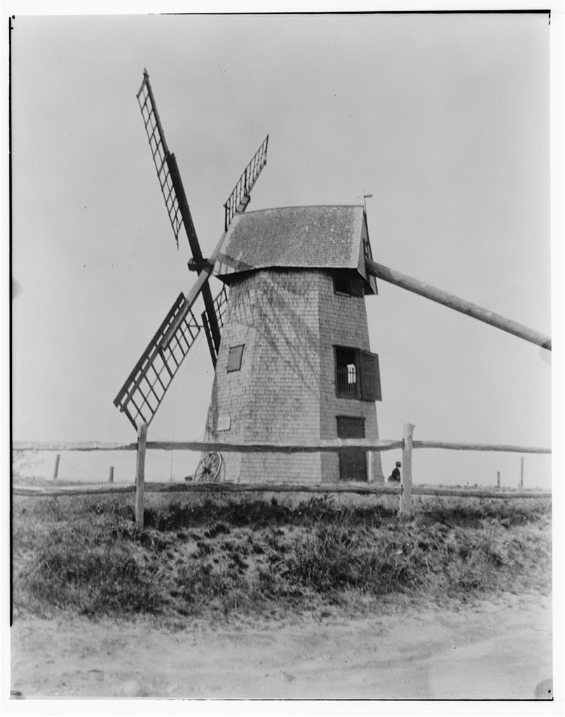 Old Windmill, North Mill & South Mill Streets, Nantucket, Nantucket County, MA, photograph filed with the federal survey