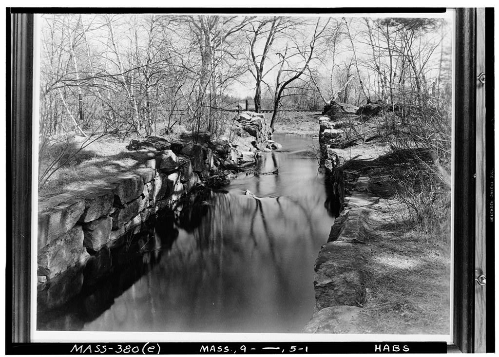 Middlesex Canal, photograph filed with the federal survey
