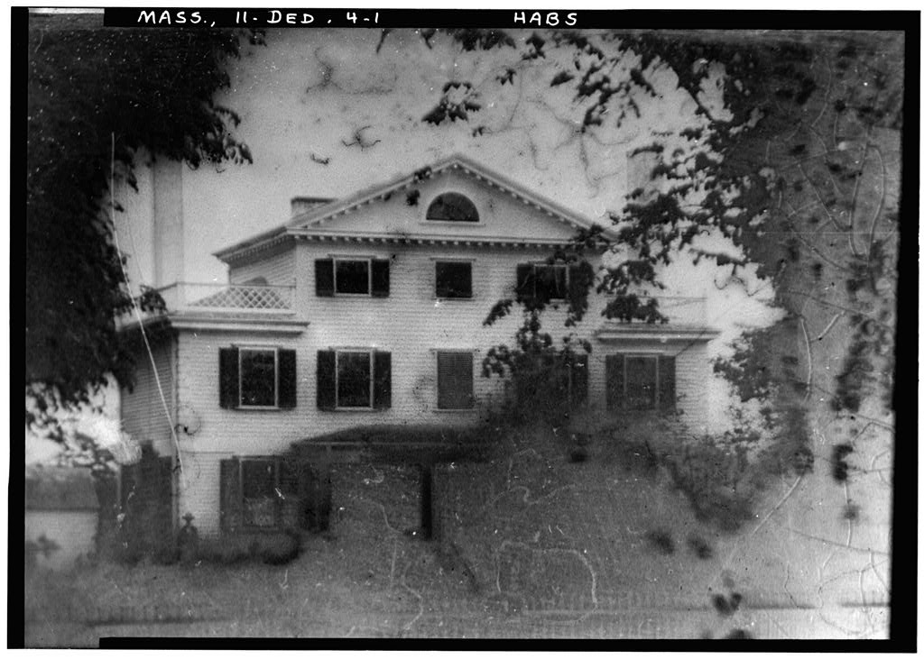 Edward M. Richards House, photograph filed with the federal survey
