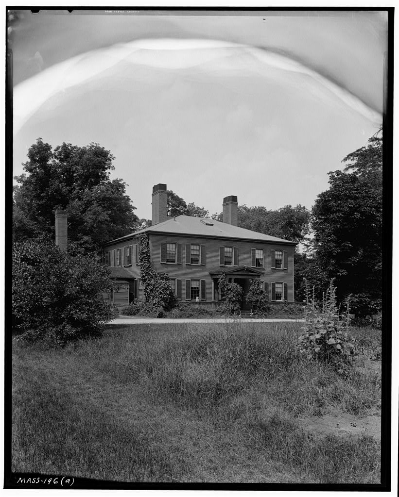 Governor Jonathan Belcher Place, photograph filed with the federal survey