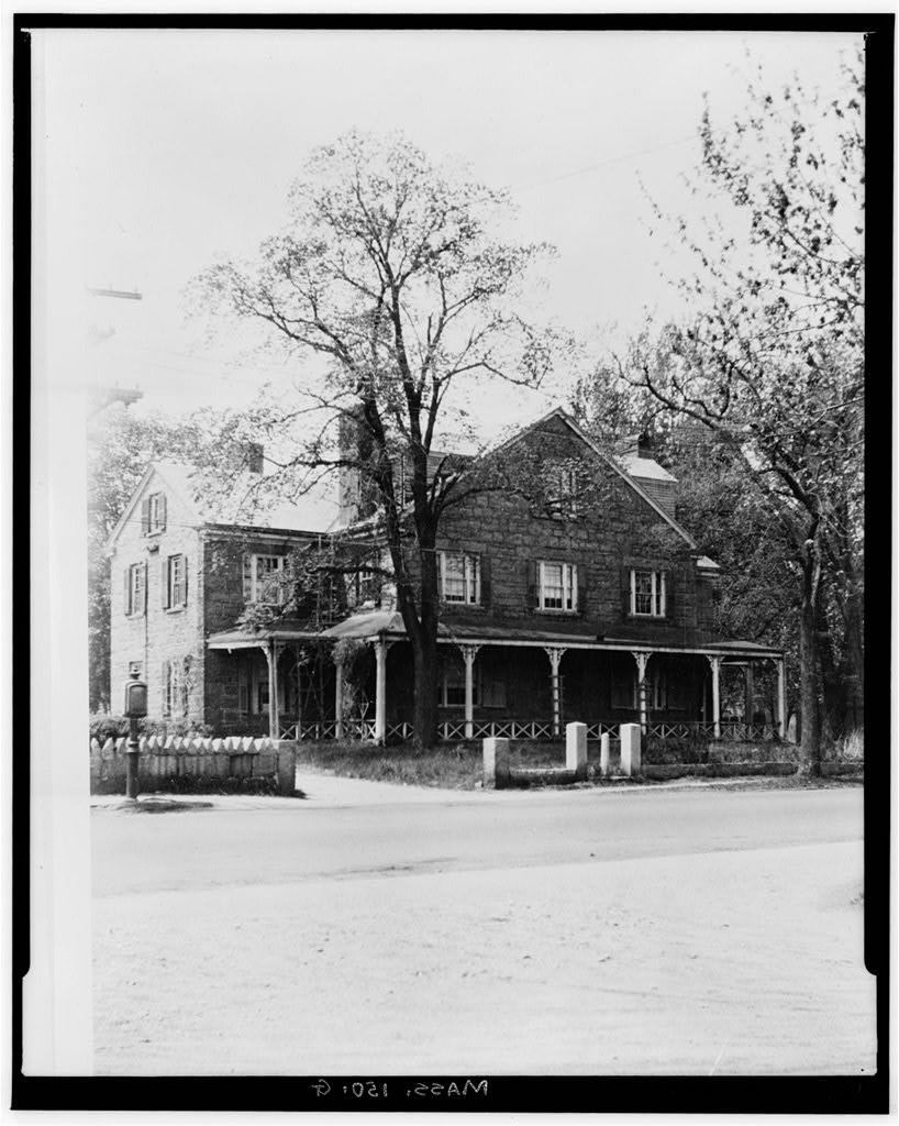 Old Railroad House, photograph filed with the federal survey