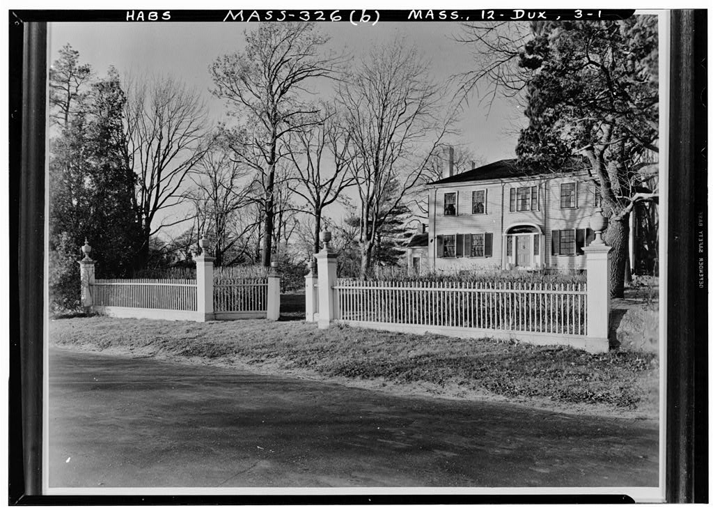 King Caesar House, King Caesar Road, Powder Point, Duxbury, Plymouth County, MA, photograph filed with the federal survey