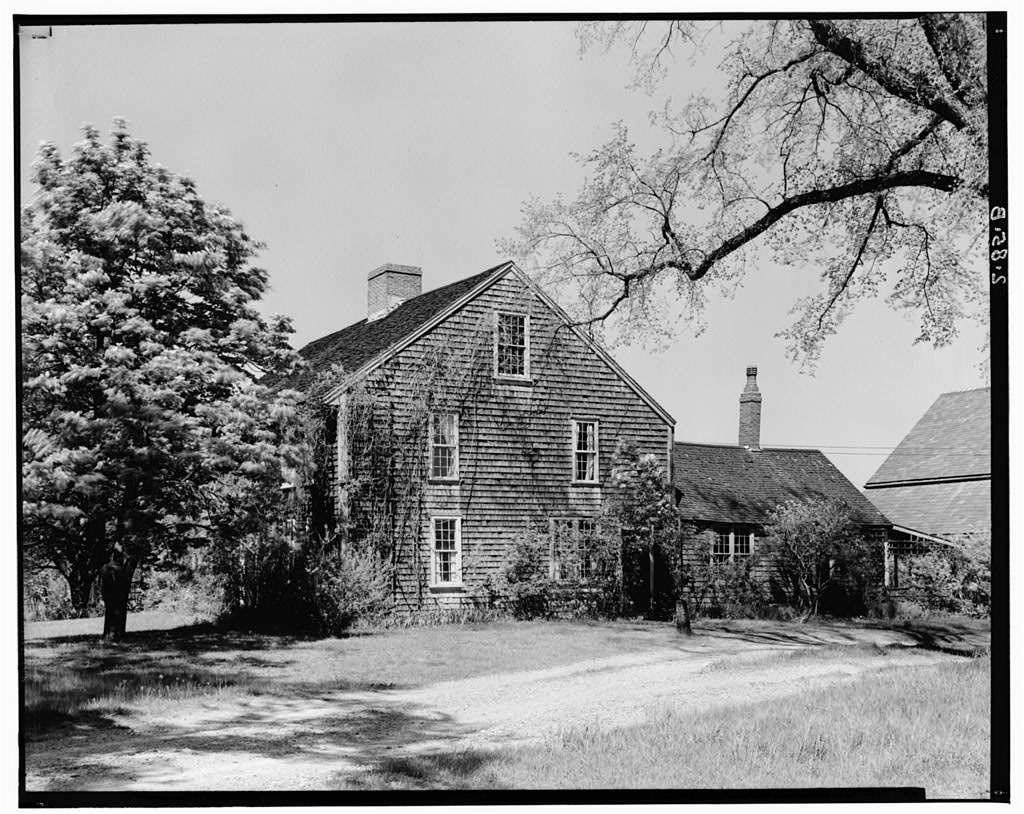 Cushing House, photograph filed with the federal survey