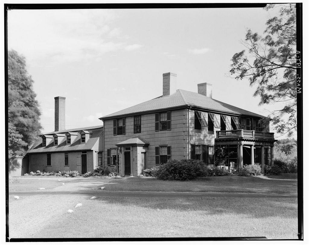 Daniel Shute House, photograph filed with the federal survey