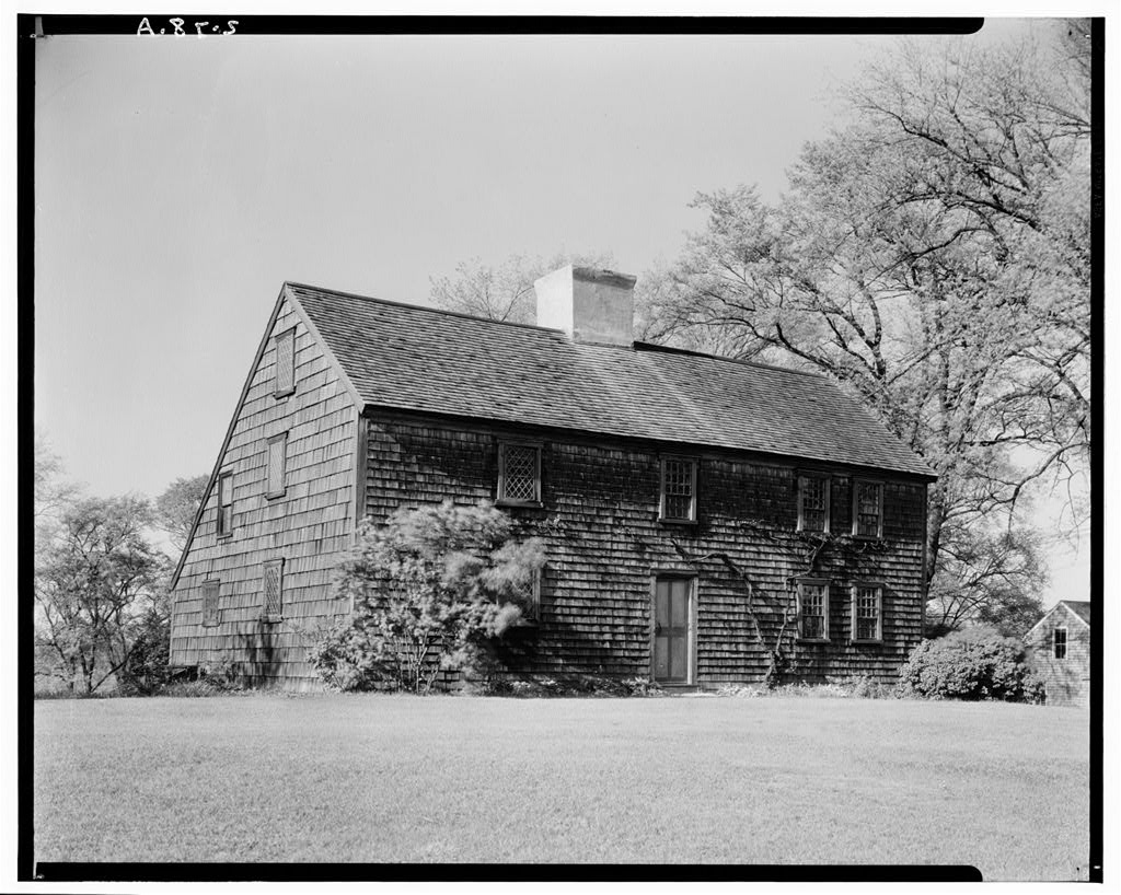 Major John Bradford House, Maple Street & Landing Road, Kingston, Plymouth County, MA, photograph filed with the federal survey