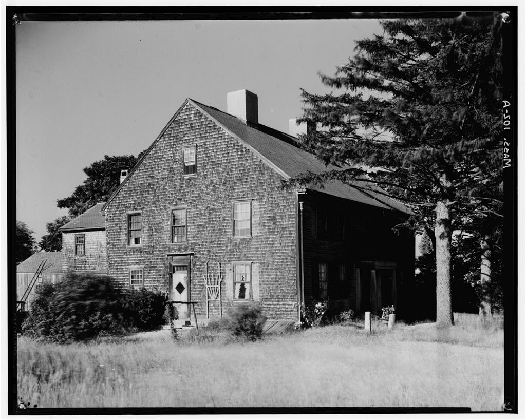 Fearing-Warr House, 14 Elm Street, Wareham, Plymouth County, MA, photograph filed with the federal survey