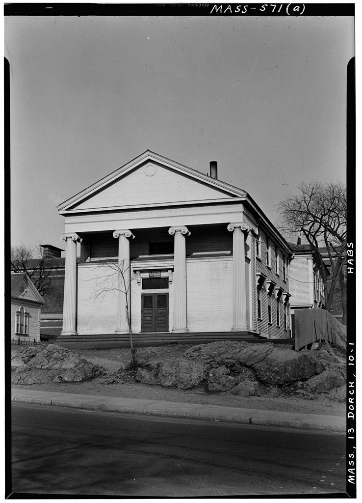Lyceum Hall, photograph filed with the federal survey