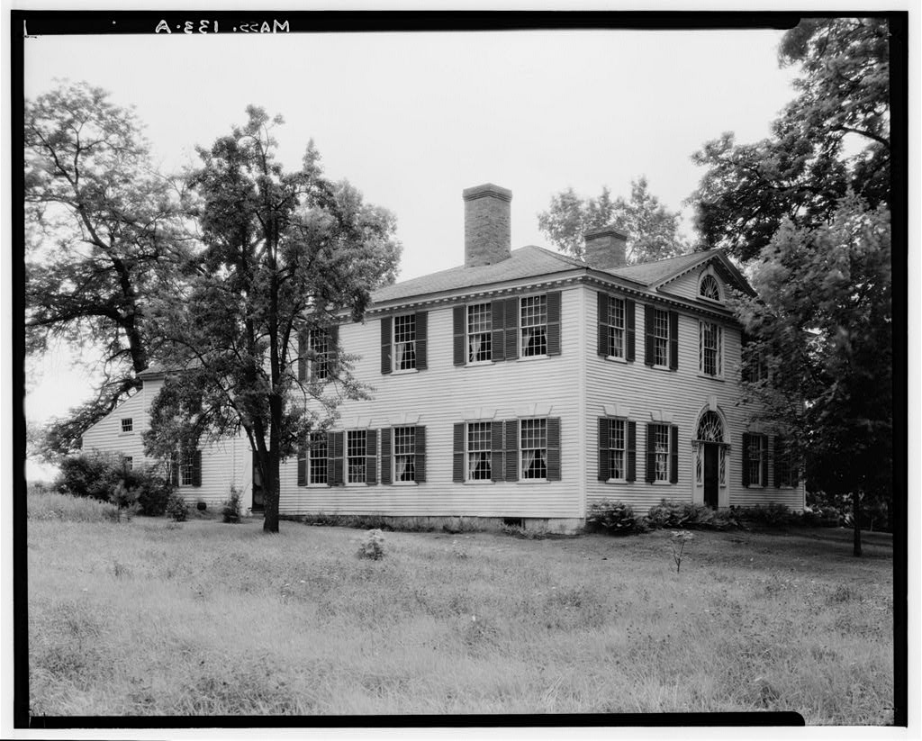 Colonel J. Crosby House, Main Street, Brookfield, Worcester County, MA, photograph filed with the federal survey