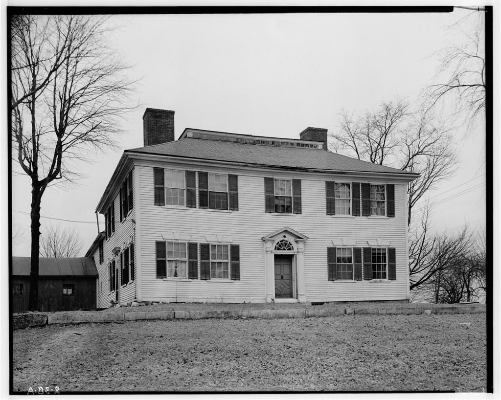 General Salem Towne House, Old County Road (moved to Sturbridge Village, Sturbridge, MA), Charlton, Worcester County, MA, photograph filed with the federal survey