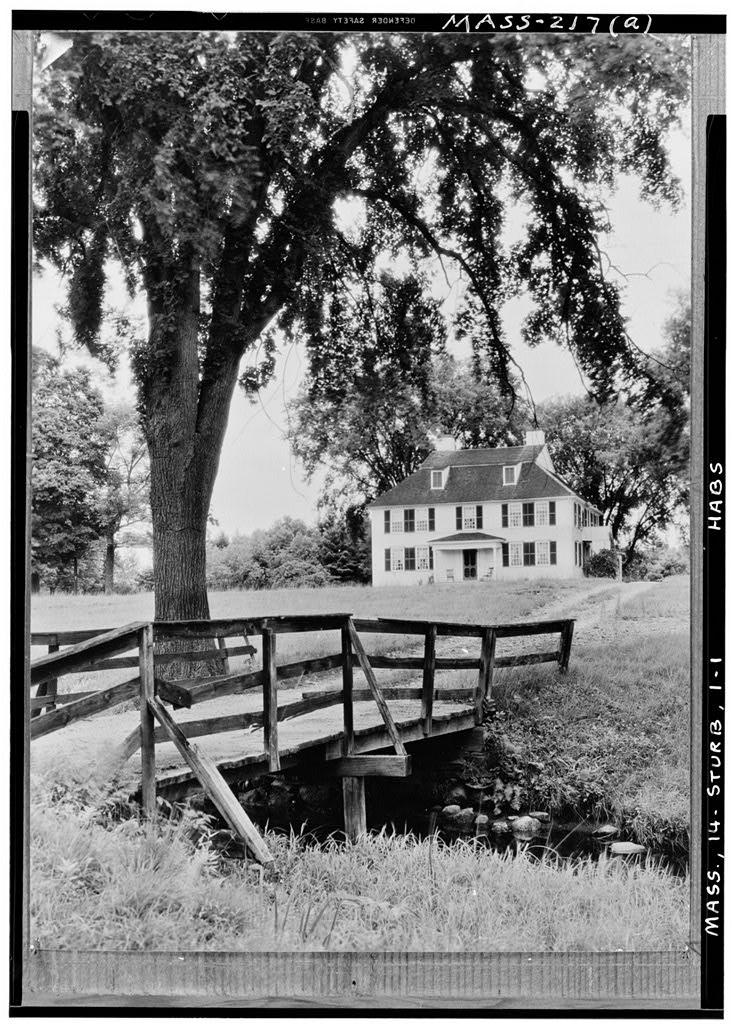 Oliver Wight House, State Route 131, Sturbridge, Worcester County, MA, photograph filed with the federal survey