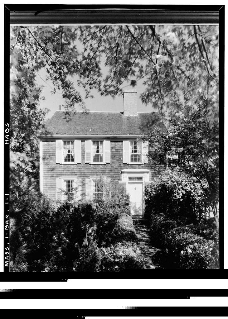Isaac Gorham House, Barnstable, Barnstable County, MA, photograph filed with the federal survey