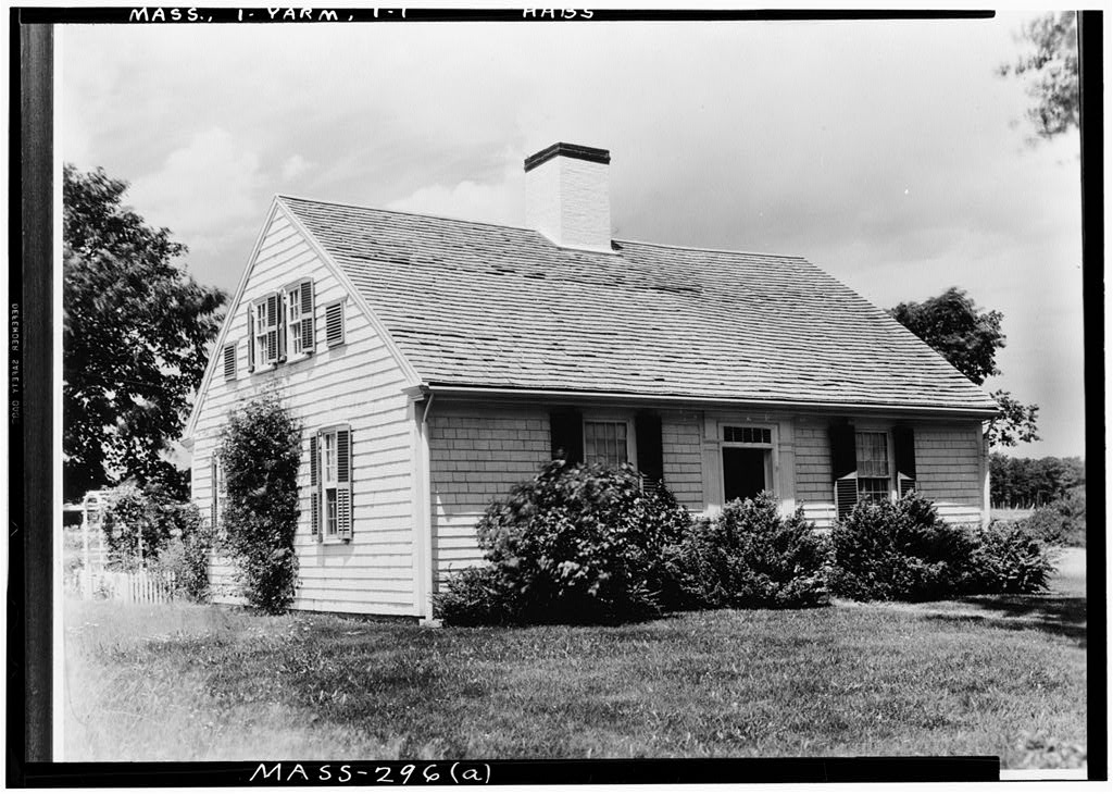 Elizabeth Kelly House, Main Street, Yarmouth, Barnstable County, MA, photograph filed with the federal survey