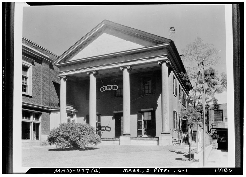 Colt-Pingree House, photograph filed with the federal survey