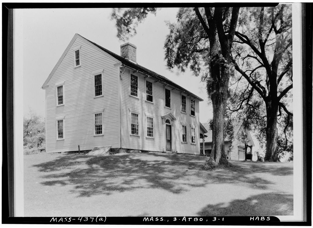 Joel Robinson House, Attleboro, Bristol County, MA, photograph filed with the federal survey