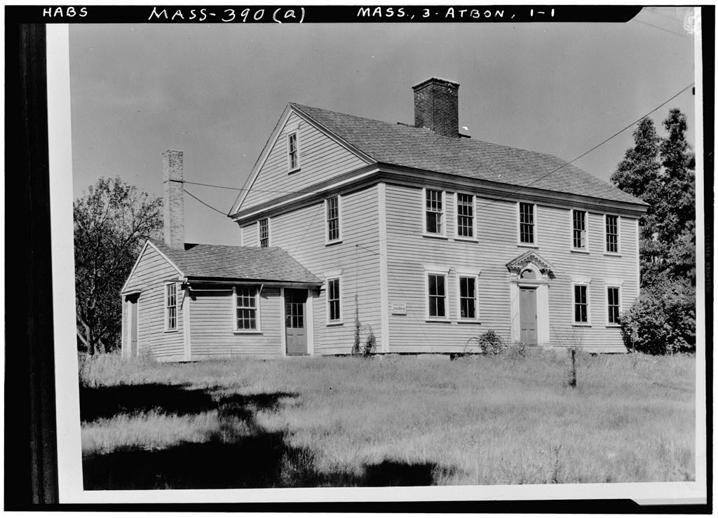 Handel Daggett House, photograph filed with the federal survey