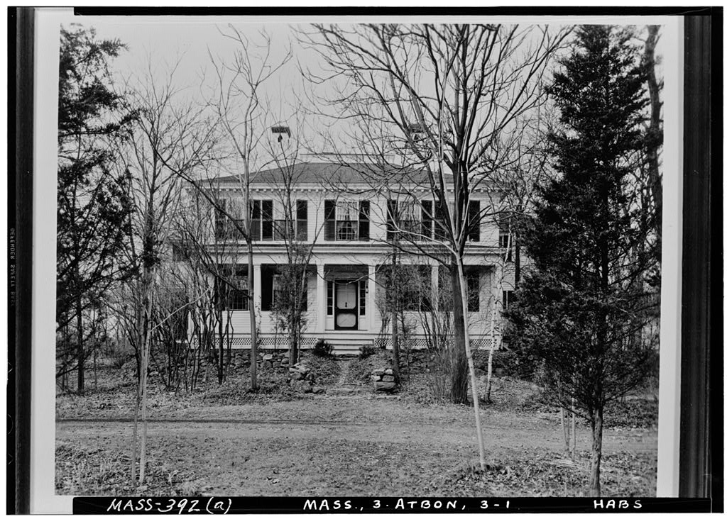 Dr. Bezaleel Mann House, photograph filed with the federal survey