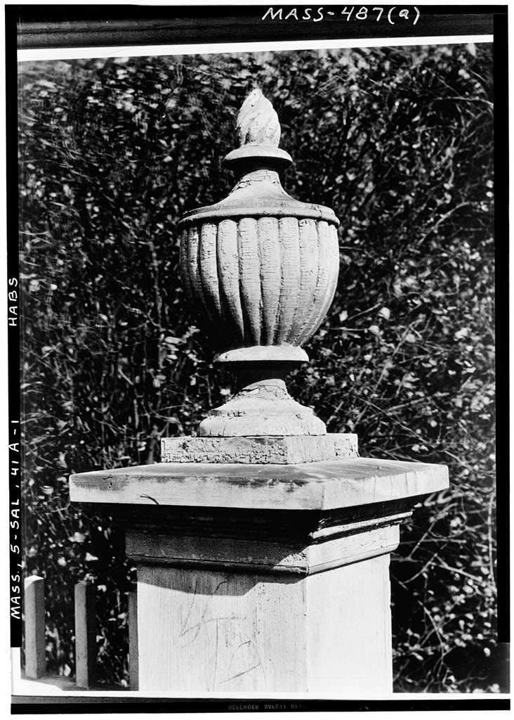 Doctor Finnegan House (Fencepost), Salem, Essex County, MA, photograph filed with the federal survey