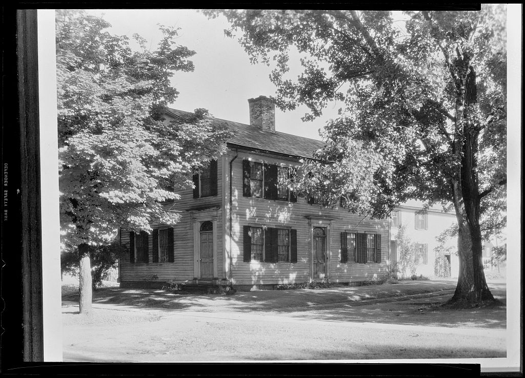 Cornelia Billings House, photograph filed with the federal survey
