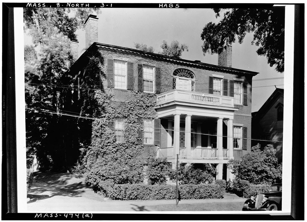 Allen House, Northampton, Hampshire County, MA, photograph filed with the federal survey