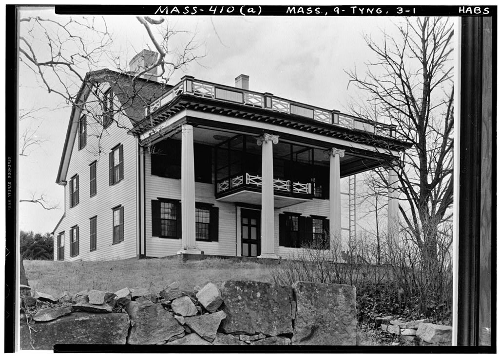 Tyng House, photograph filed with the federal survey