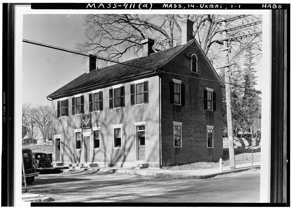 Masonic Building & Courthouse, photograph filed with the federal survey