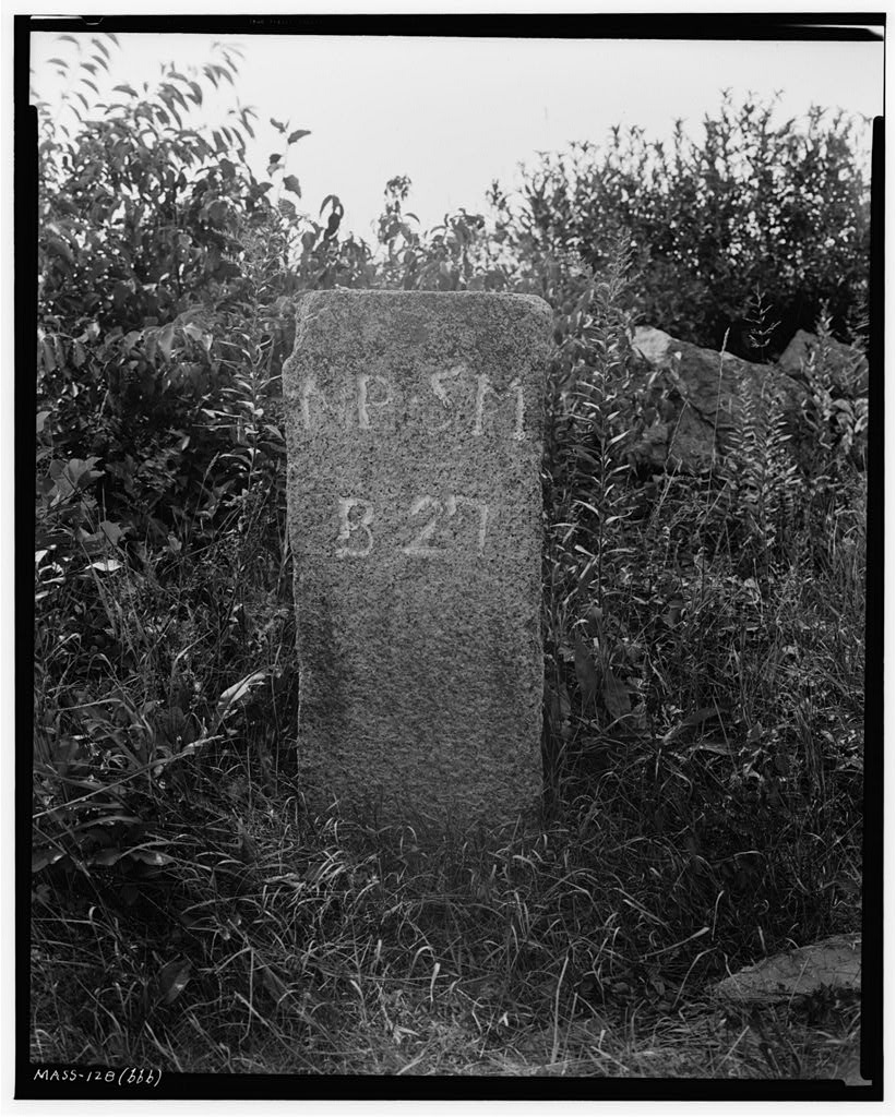 Milestone, photograph filed with the federal survey