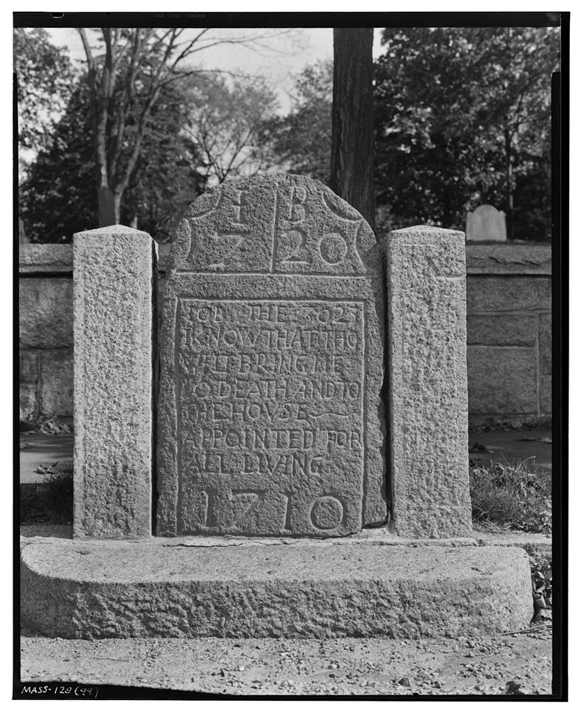 Milestones QQ, RR & SS, Bay Road, Wenham, Essex County, MA, photograph filed with the federal survey