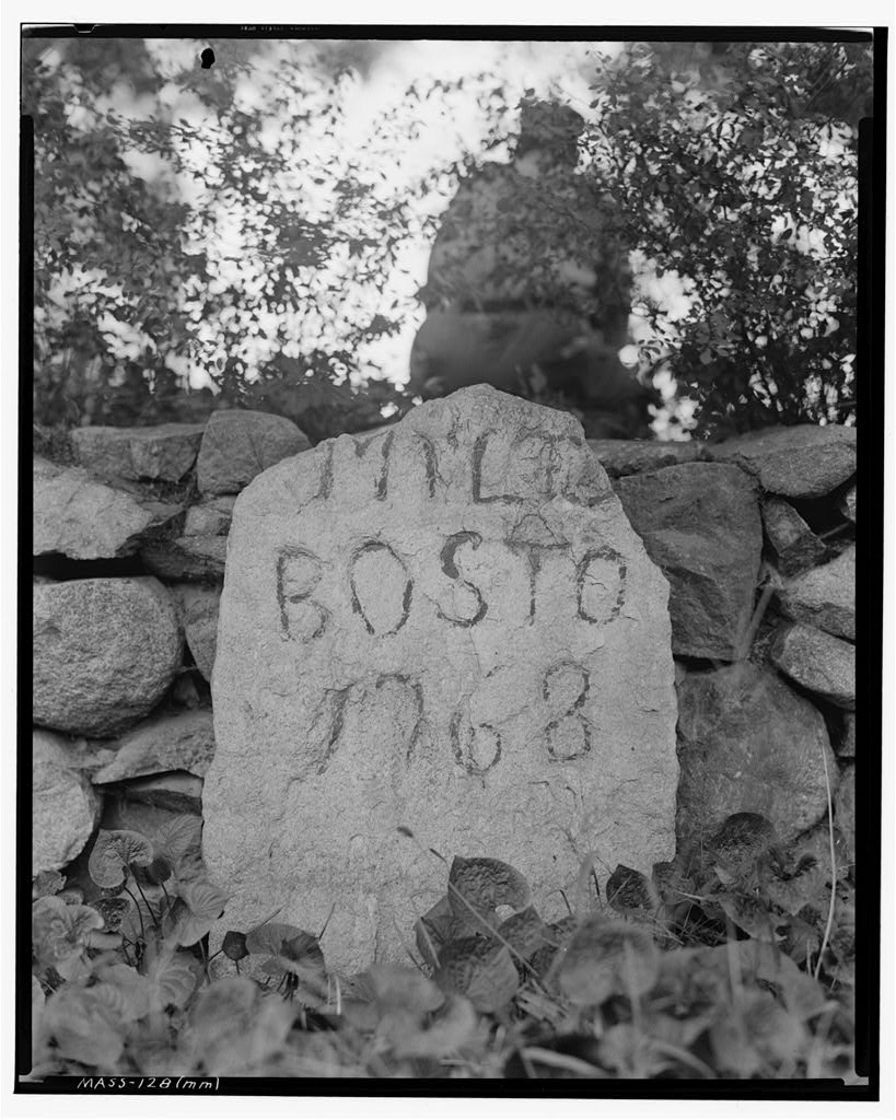 Milestones MM, photograph filed with the federal survey